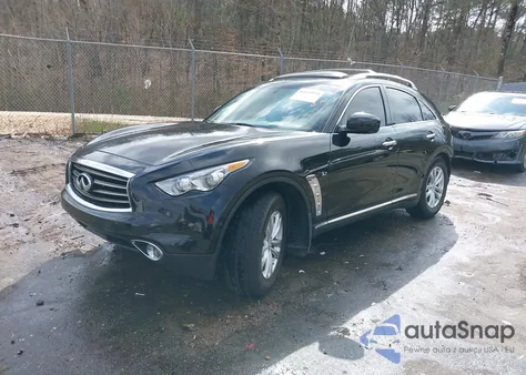 2014 Infiniti Qx70 z USA, uszkodzony, nr VIN JN8CS1MU6EM451903